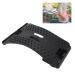 ZJchao Adjustable Lumbar Back Cracker | Arcuation Back Stretcher for Home Chair Car & Travel - International Shipping Available - Buy Online on GoSupps.com
