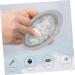 Ipetboom Silicone Cleaning Pad Brush - 1pc Makeup Brush Cleaner Mat | Dual-Sided Scrubber for Effective Cosmetic Brush Cleaning | 14.5x11cm Grey - Buy Online on GoSupps.com