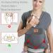 vrbabies Baby Wraps Carrier Sling Baby Carrier for Newborns and Toddlers Skin-Friendly and Soft Front Baby Carrier Wrap Perfect Baby Gifts(Dark Grey) - Buy Online on GoSupps.com