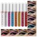 8 Colors Liquid Glitter Eyeliner Liquid Sets,Glitter Eye Liners for Women Liquid,White Silver Rose Gold Pink Liquid Sparkly Glitter Eyeliner Makeup delineador con glitter de colores para ojos colores 8 Count (Pack of 1) A0…
