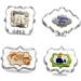 IMIKEYA 4pcs Cookies Mold Wedding Cookie Cutters Mini Loaf Pan Silicone Lion Figurines for Kids Dessert Molds DIY Baking Mold Stainless Steel Biscuit Molds Cake Mold Picture Frame Silver medium - Buy Online on GoSupps.com