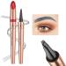 Eyebrow Pencil Eyebrow Pen with 4-Fork Tip Precise Brush Creates Natural Looking Brows Eye Brow Pencils for Women (Grey) - Buy Online on GoSupps.com