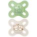Shop Mam Original Pacifier for Newborns (0-2 Months) - 2-Pack Silicone Lightweight & Anatomically Designed - Buy Online on GoSupps.com
