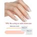 Wahrshei Nail Foils - 20 Beige Self-Adhesive UV Gel Nail Stickers & Wraps for Stunning Nails - Buy Online on GoSupps.com