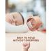 BPA Free Silicone Bear Teething Mitten 2 Pack for Babies Over 3 Months - Mint & Brown Anti-Dropping Hand Teethers - Buy Online on GoSupps.com
