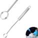 Stainless Steel Lung Remover | Chicken Slaughter Equipment Stainless Steel Poultry Lungs Remover - Comfortable Grip Multifunctional Chicken Slaughtering Lung Remover for Geese Chickens Ducks - Buy Online on GoSupps.com