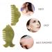 Fomiyes 6 Pcs Jade Massage Comb Set - Full Body Scalp Massager & Hair Tool - Xiuyu Green Scratching Board & Comb - Buy Online on GoSupps.com