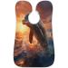 Buy Animal Dolphin Sunset Beard Bib Apron - Best Beard Hair Catcher for Men | Perfect Father's Day & Christmas Gift for Dad or Husband - Buy Online on GoSupps.com