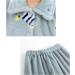 DEBAIJIA Baby Girls JJF Nightgown - One Size Cyan Zebra | International Shipping Available - Buy Online on GoSupps.com