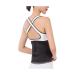 Lordosis support belt back support for pain in the lower back area sciatica scoliosis herniated disc adjustable with removable upholstery for men and women (size: large) (XXL)