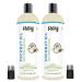 Cold Pressed Coconut oil for hair and skin - 100% Pure & Natural Hair Oil (400ml) - (200ml x 2) 6.76 Fl Oz (Pack of 2)