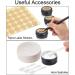 20 Pieces Aluminum Empty Jars - Round Travel Cream Jars for Lotion Masks Cosmetics & Nail Art (20ml Black) - Buy Online on GoSupps.com