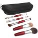 FRCOLOR 5 Sets makeup brush with bag travel makeup brush girls suit women s suits women makeup supplies beauty supply cosmetics brush loose makeup the face beauty tools - Buy Online on GoSupps.com