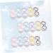 Buy Plafope 45 Refreshed Travel Containers - Transparent Contact Lens Storage Box Kit | Linsen-Organizer Duplex-Box (5.7x2.8cm) - 3PCs | International Shipping Available - Buy Online on GoSupps.com