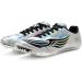 Track and Field Racing Shoes for Men, Women, and Kids - Professional Sprint Sport Sneakers in Silver 5.5 - Buy Online on GoSupps.com
