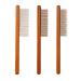 3pcs Flea Comb for Cats Dogs Kittens Wooden Pet Grooming Combs with Wide/Dense/Round Tip Metal Teeth Multifunctional Cat Combing Brush for Flea Lice Tick Tangled Long Hair Removing Hair Artifact