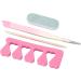Straight Nail Tweezers Effective Grinding Bar Manicure Pliers Clippers with Finger Separator for Professional Household - Buy Online on GoSupps.com