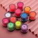 12 Colors Fluorescent Nail Powder - UV Reactive Neon Pigment for Halloween Nail Art | DIY Manicure Tool - Buy Online on GoSupps.com