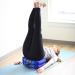 Zafuko Foldable Cushion - Organic Kapok Filling for Meditation and Yoga - Green - Buy Online on GoSupps.com