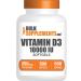 BulkSupplements.com Vitamin D3 10000IU Softgels - Cholecalciferol D3 Supplement Vitamin D 10000 IU - 1 Vitamin D3 Softgel (250mcg of Vitamin D) per Serving - 500-Day Supply 500 Softgels
