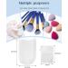 FERNIDA Makeup Brush Cleaner Silicone Makeup Sponge Cleaning Bag with Mesh Laundry Bags to Effectively Clean and Dry Makeup Sponge Powder Puff Brush - Buy Online on GoSupps.com