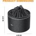 Vulcan Diffuser for Essential Oils - Quiet Flame USB Humidifier with 2 Modes | Waterless Aromatherapy & Automatic Shutdown - Perfect Black Decor - Buy Online on GoSupps.com