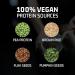Plan-tigo Clean Plant Protein Powder | No Preservatives | No Banned Substances | Super Protein Blend - Pea Brown Rice Flax |21SuperFoods| Vegan Protein For Men Women (Unsweetened Unflavored - 1kg) - Buy Online on GoSupps.com