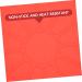 Zerodeko Home Accessories Air Fryer Pan Baking Pans Airfryer Oven Baking Pan Replaceable Air Fryer Liner Household Baking Mat Red 21X21X5.2CM - Buy Online on GoSupps.com