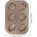 HOMSFOU 3pcs Cake Mold Fish Cake Pan Cake Baking Pan Mold for Baking Fish Chocolate Molds Cake Decorating Tools Cute DIY Fudge Candy 6 Cavity Baking Mold Carbon Steel Child Self Made Metal 26.4X18.4X2.2CMx3pcs As Shownx3pcs - Buy Online on GoSupps.com