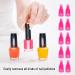 10 Pcs Pink Acrylic Nail Art Soak Off Cap Clips - UV Gel Polish Remover Wraps - Buy Online on GoSupps.com
