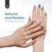 Beetles Almond Medium Shape Gel Nail Tips Refill Pack - 200pcs Size 3 Gelly Tips for Salon and DIY Nail Extensions - Buy Online on GoSupps.com
