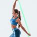 HANABASS Yoga Resistance Bands - Elastic Exercise Bands for Pilates Rehab & Strength Training - Light Green - International Shipping Available - Buy Online on GoSupps.com