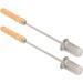 Suction Cup Reinforcement Lighter Rod - Reusable Stainless Steel Wooden Foot Bath | International Shipping - Buy Online on GoSupps.com