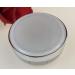 15 ml Luxury Reusable Eye Cream Container with Silver Rim - Portable Makeup Case with Sponge & Mirror for BB Cream & Foundation - Buy Online on GoSupps.com