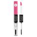 Liquid Lipstick with Clear Lip Gloss by Revlon  ColorStay Face Makeup  Overtime Lipcolor  Dual Ended with Vitamin E in Pink  For Keeps Pink (490)  0.07 Oz