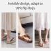 Silicone Toe Protectors - Non-Slip Transparent Pack of 6 | Comfort & Protection | International Shipping - Buy Online on GoSupps.com