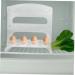 DOITOOL Egg Grid Fridge Eggs Organizer Kitchen Egg Holder Egg Organizer Plastic Refrigerator Decorate Transparent 20.00X20.00X11.00CM - Buy Online on GoSupps.com
