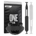 Nxtrnd One Football Mouth Guard, Mouth Guard Football, Football Mouthpiece, Football Mouth Guard Youth, Kids, & Adults, 2 Straps Included, Compatible with Braces (Black)