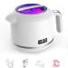 GUOMIS Ultrasonic cleaner ultrasonic cleaner for dental appliances 45 kHz ultrasonic cleaner for jewelry 200 ml for orthodontic appliances and prostheses with 2 cleaning modes and