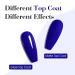 CANNI Deep Blue Gel Nail Polish 16ml - Soak Off LED Nail Art Starter Set for DIY Manicure & Salon Use - Buy Online on GoSupps.com