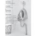 High-Efficiency Flushing Adult Stainless Steel Urinal Automatic Induction Wall-Mounted Urinal with Flush Valve Deodorant and Anti-Blocking Public Toilet Urinal Used in - Buy Online on GoSupps.com