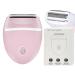 Lady Shaver 2.0 ladies razor for intimate area 3 in 1 electrical women's razor pain -free razor bikini trimmer removable and washable wireless razor for body legs (pink)