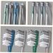 Eco-Friendly Kombiiuda Manual Toothbrush Set - 4 Reusable Men's Travel Brushes for Camping & Home - Buy Online on GoSupps.com