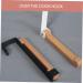 Baluue Hanger Hooks Door Hook Hanging Coat Mounted Coat Hooks Wall Mounted Towel Hangers Behind Door Hanger Outdoor Light Hooks 17.5X16CM Black - Buy Online on GoSupps.com