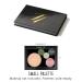 PUZZLE Magnetic Makeup Palette | Travel-Friendly Refillable & Eco-Friendly Storage for Eyeshadow Blush Bronzer & Highlighter - Black (Small - Buy Online on GoSupps.com