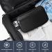 Czyan Waterproof Toiletry Bag for Men & Women - Travel Wash/Shaving/Makeup Bag - Black - Buy Online on GoSupps.com