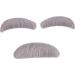 Gray Mustache and Eyebrow Set Artificial Mustache for Old Men Photo Props Artificial fiber eyebrows and beard to stay on perfect for the Motto Party Carnival Theater or costume - Buy Online on GoSupps.com