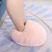 USB Foot Warmer Cushion Electric Heater for Winter - Cozy Slippers in Gray & Pink | Perfect for Office Use - Buy Online on GoSupps.com