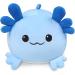 Cute 9.8 inch Blue Axolotl Plush Toy - Adorable Stuffed Animal Cushion Doll for Kids - Kawaii Home Decoration and Gift Option - Buy Online on GoSupps.com