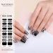 Ruarby Gothic Short Press on Nails Handcrafted Round Accessories False Stick on Nails for Women and Girls extra small - Buy Online on GoSupps.com